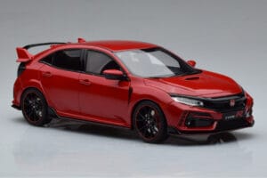 Honda Civic Type R GT FK8 Euro Spec Roșu Otto 1:18 OT890 Rășină - imaginea 4 din 6