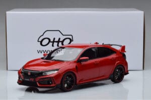 Honda Civic Type R GT FK8 Euro Spec Roșu Otto 1:18 OT890 Rășină - imaginea 6 din 6