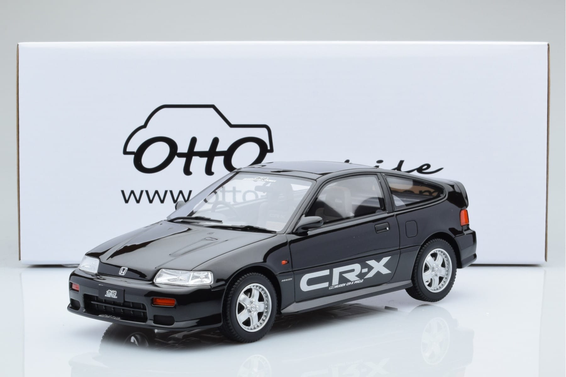 Honda CRX EF Mugen Pro Negru Otto 1:18 OT1015 Rășină - imaginea 5 din 5