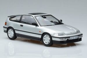 Honda CRX EF Argintiu Norev 1:18 188011 Metal - imaginea 4 din 6