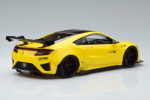 Honda NSX NC1 LB Works Liberty Walk Galben GT Spirit 1:18 KJ034 Rășină - imaginea 2 din 6