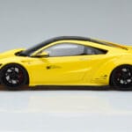 Honda NSX NC1 LB Works Liberty Walk Galben GT Spirit 1:18 KJ034 Rășină - image 3 of 6