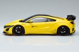 Honda NSX NC1 LB Works Liberty Walk Galben GT Spirit 1:18 KJ034 Rășină - imaginea 3 din 6