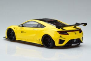 Honda NSX NC1 LB Works Liberty Walk Galben GT Spirit 1:18 KJ034 Rășină - imaginea 5 din 6