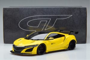 Honda NSX NC1 LB Works Liberty Walk Galben GT Spirit 1:18 KJ034 Rășină - imaginea 6 din 6
