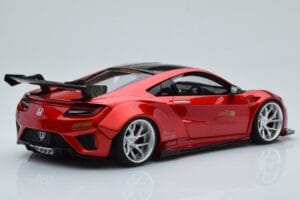 Honda NSX NC1 Liberty Walk Candy Roșu GT Spirit 1:18 GT245 Metal - imaginea 2 din 6