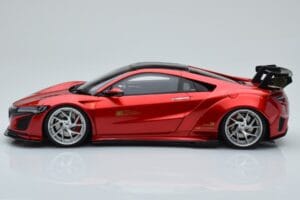 Honda NSX NC1 Liberty Walk Candy Roșu GT Spirit 1:18 GT245 Metal - imaginea 3 din 6
