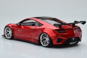 Honda NSX NC1 Liberty Walk Candy Roșu GT Spirit 1:18 GT245 Metal - imaginea 5 din 6