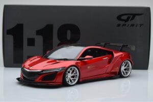 Honda NSX NC1 Liberty Walk Candy Roșu GT Spirit 1:18 GT245 Metal - imaginea 6 din 6