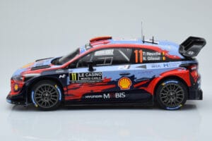 Hyundai i20 Coupe WRC #11 T. Neuville / N. Gilsoul Rally Monte Carlo 2020 IXO 1:18 18RMC067A Metal - imaginea 3 din 6