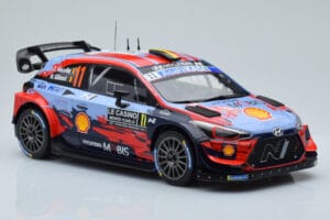 Hyundai i20 Coupe WRC #11 T. Neuville / N. Gilsoul Rally Monte Carlo 2020 IXO 1:18 18RMC067A Metal - imaginea 4 din 6