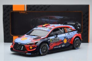 Hyundai i20 Coupe WRC #11 T. Neuville / N. Gilsoul Rally Monte Carlo 2020 IXO 1:18 18RMC067A Metal - imaginea 6 din 6