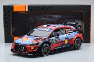 Hyundai i20 Coupe WRC #8 O. Tanak / M. Jarveoja Rally Monte Carlo 2020 IXO 1:18 18RMC067C Metal - imaginea 6 din 6