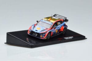 Hyundai i20 N Rally1 #11 T. Neuville / M. Wydaeghe Rally Finland 2022 IXO 1:43 RAM866 Metal - imaginea 2 din 4