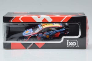 Hyundai i20 N Rally1 #11 T. Neuville / M. Wydaeghe Rally Finland 2022 IXO 1:43 RAM866 Metal - imaginea 4 din 4