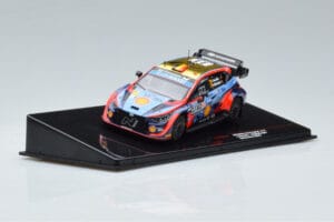 Hyundai i20 N Rally1 #11 T. Neuville / M. Wydaeghe Safari Rally Kenya 2022 IXO 1:43 RAM855 Metal - imaginea 2 din 4