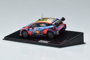 Hyundai i20 N Rally1 #8 O. Tänak / M. Järveoja Rally Finland 2022 IXO 1:43 RAM865 Metal - imaginea 3 din 4