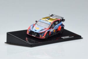 Hyundai i20 N Rally1 #8 O. Tänak / M. Järveoja Rally Italia Sardegna 2022 IXO 1:43 RAM853 Metal - imaginea 2 din 4