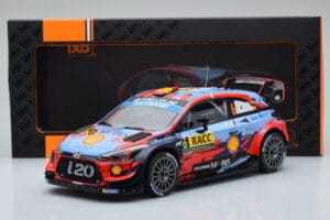 Hyundai i20 Coupe WRC #6 D. Sordo / C. del Barrio Rally Catalunya 2019 IXO 1:18 18RMC052C Metal - imaginea 6 din 6
