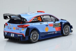 Hyundai i20 Coupe WRC #6 D. Sordo / C. del Barrio Rally Monte Carlo 2018 IXO 1:18 18RMC030C Metal - imaginea 2 din 6