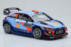 Hyundai i20 Coupe WRC #6 D. Sordo / C. del Barrio Rally Monte Carlo 2018 IXO 1:18 18RMC030C Metal - imaginea 4 din 6