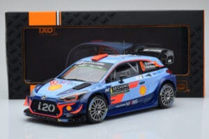 Hyundai i20 Coupe WRC #6 D. Sordo / C. del Barrio Rally Monte Carlo 2018 IXO 1:18 18RMC030C Metal - imaginea 6 din 6