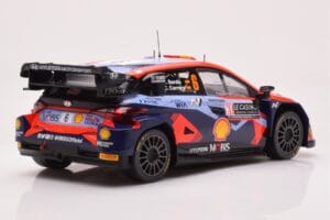 Hyundai i20 N Rally1 #6 D. Sordo / C. Carrera Rally Monte Carlo 2023 IXO 1:18 18RMC153B Metal - imaginea 2 din 6