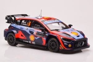 Hyundai i20 N Rally1 #6 D. Sordo / C. Carrera Rally Monte Carlo 2023 IXO 1:18 18RMC153B Metal - imaginea 4 din 6