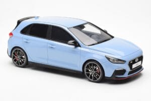 Hyundai i30 N Albastru Deschis Otto 1:18 OT425 Rășină - imaginea 4 din 6