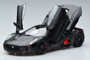Jaguar C-X75 Negru Almost Real 1:18 810605 Metal - imaginea 2 din 7