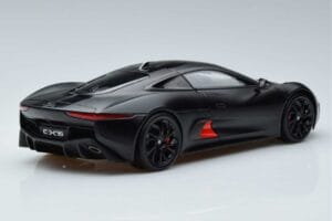 Jaguar C-X75 Negru Almost Real 1:18 810605 Metal - imaginea 3 din 7