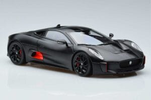 Jaguar C-X75 Negru Almost Real 1:18 810605 Metal - imaginea 5 din 7