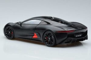Jaguar C-X75 Negru Almost Real 1:18 810605 Metal - imaginea 6 din 7