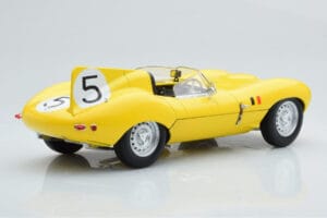 Jaguar D-Type #5 Ecurie Nationale Belge 24 Hours of Le Mans 1956 CMR 1:18 CMR143 Metal - imaginea 2 din 6