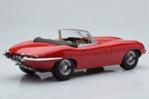 Jaguar E-Type Series 1 Roadster Roșu KK-Scale 1:18 KKDC180482 Metal - imaginea 2 din 6