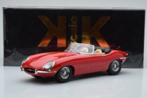 Jaguar E-Type Series 1 Roadster Roșu KK-Scale 1:18 KKDC180482 Metal - imaginea 6 din 6