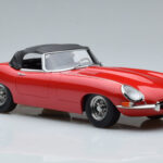 Jaguar E-Type Series 1 Roadster Roșu KK-Scale 1:18 - image 4 of 6