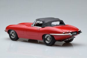 Jaguar E-Type Series 1 Roadster Roșu KK-Scale 1:18 KKDC180484 Metal - imaginea 5 din 6