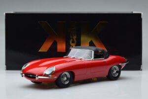 Jaguar E-Type Series 1 Roadster Roșu KK-Scale 1:18 KKDC180484 Metal - imaginea 6 din 6