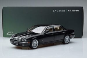 Jaguar XJ6 X350 Ebony Negru Almost Real 1:18 810501 Metal - imaginea 11 din 11