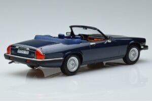Jaguar XJS V12 Cabriolet Albastru Metalizat Ediție Limitată Norev 1:18 182636 Metal - imaginea 2 din 6