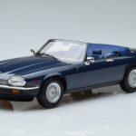 Jaguar XJS V12 Cabriolet Albastru Metalizat Ediție Limitată Norev 1:18 182636 Metal