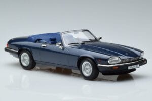 Jaguar XJS V12 Cabriolet Albastru Metalizat Ediție Limitată Norev 1:18 182636 Metal - imaginea 4 din 6