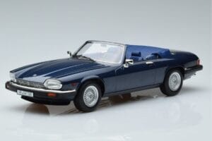 Jaguar XJS V12 Cabriolet Albastru Metalizat Ediție Limitată Norev 1:18 182636 Metal