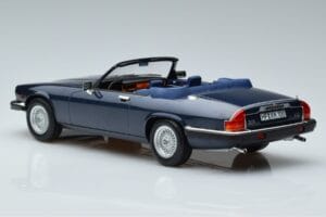 Jaguar XJS V12 Cabriolet Albastru Metalizat Ediție Limitată Norev 1:18 182636 Metal - imaginea 5 din 6