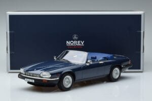 Jaguar XJS V12 Cabriolet Albastru Metalizat Ediție Limitată Norev 1:18 182636 Metal - imaginea 6 din 6