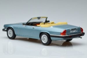 Jaguar XJS V12 Cabriolet Albastru Deschis Metalizat Norev 1:18 182635 Metal - imaginea 5 din 6