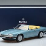 Jaguar XJS V12 Cabriolet Albastru Deschis Metalizat Norev 1:18 182635 Metal - image 6 of 6
