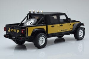 Jeep Gladiator Honcho Negru GT Spirit 1:18 GT422 Rășină - imaginea 2 din 6