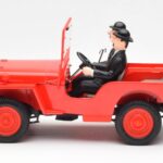 Jeep Willys Tintin 2 Figurine UT Models 1:18 - image 3 of 6